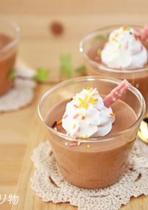 チョコレートムース-レシピのメイン写真