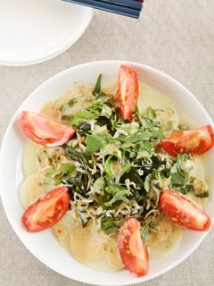 まるごとじゃがいものヒラヒラ和風サラダ-レシピのメイン写真