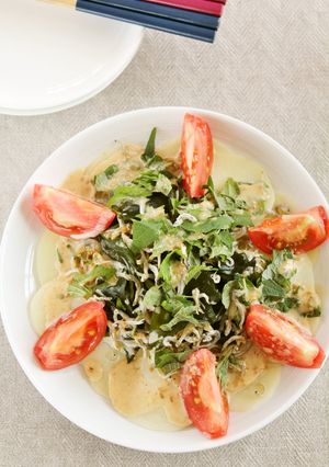 まるごとじゃがいものヒラヒラ和風サラダ-レシピのメイン写真