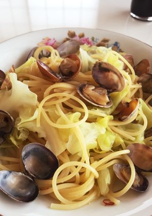 炊飯器パスタ〜あさりのペペロンチーノ〜-レシピのメイン写真
