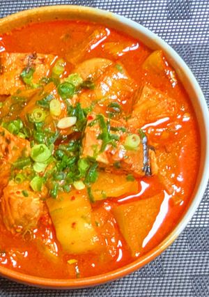 鯖缶と大根のキムチ煮-レシピのメイン写真