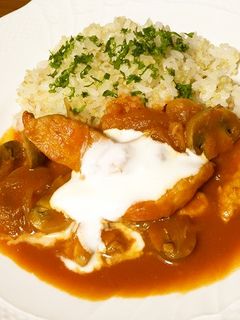 鶏肉のトマト煮クミン風味-レシピのメイン写真