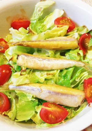 春野菜の簡単オイルサーディン焼き-レシピのメイン写真