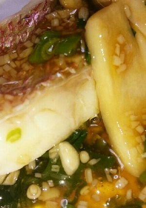蒸し鯛とエリンギのあんかけ-レシピのメイン写真