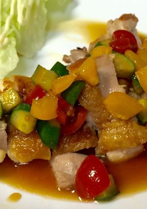 鶏肉の野菜マリネソース-レシピのメイン写真