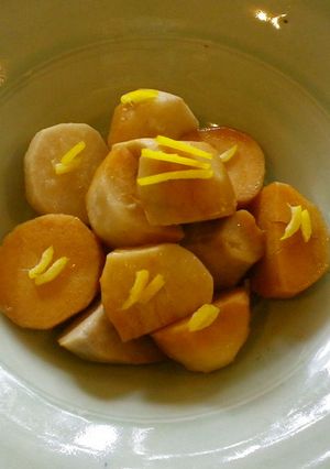 ゆず香るサトイモの煮っころがし-レシピのメイン写真