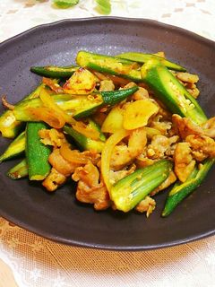 豚肉のガラ味カレー炒め-レシピのメイン写真
