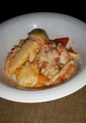 筍と鶏肉のチーズ焼き-レシピのメイン写真