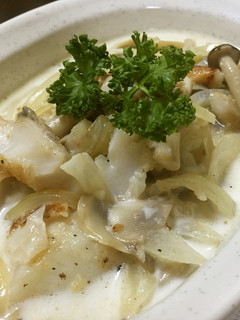 カレイときのこのクリーム煮☆-レシピのメイン写真