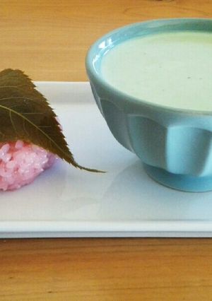 和菓子とよく合う♪抹茶ミルク-レシピのメイン写真
