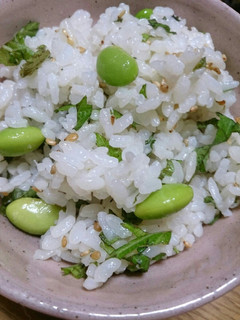 美味しい(*^m^*)枝豆ごはん♪-レシピのメイン写真