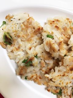 混ぜて焼くだけ!ツナでお焼き-レシピのメイン写真