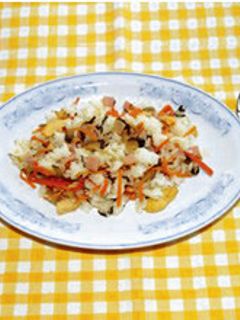 しゃくし菜炒飯-レシピのメイン写真