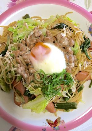 簡単な春野菜の和風パスタ-レシピのメイン写真