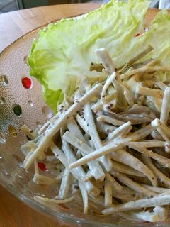 ごぼう&コンニャクのサラダ-レシピのメイン写真