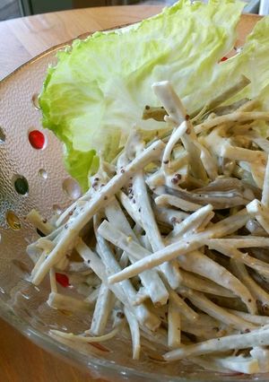 ごぼう＆コンニャクのサラダ-レシピのメイン写真