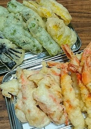 炭酸水でサクサク♪天ぷらの衣♪-レシピのメイン写真