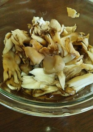 舞茸のレンジ蒸し-レシピのメイン写真