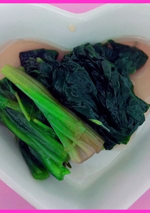 ♡ほうれん草のおひたし-レシピのメイン写真