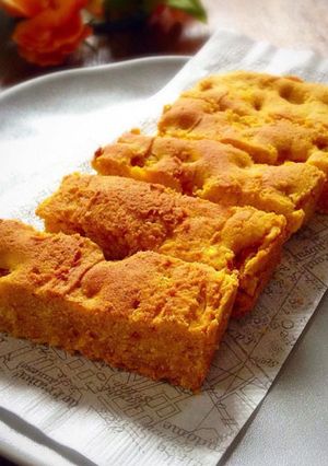 グルテンフリーのかぼちゃのケーキ-レシピのメイン写真