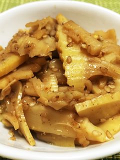 たけのこのキンピラ-レシピのメイン写真