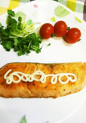 簡単！サーモンDEマヨネーズムニエル♪-レシピのメイン写真