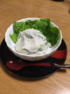 里芋と三つ葉のワサビ風味サラダ-レシピのメイン写真