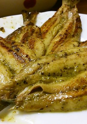 いわしのバジルソース焼き。-レシピのメイン写真