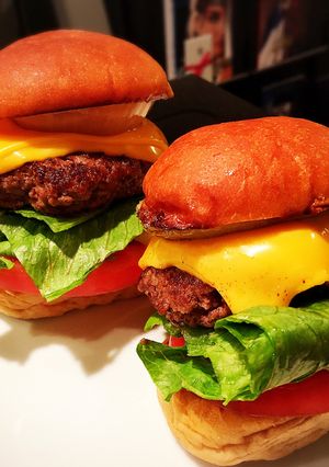 糖質制限 ブランパン ハンバーガー-レシピのメイン写真