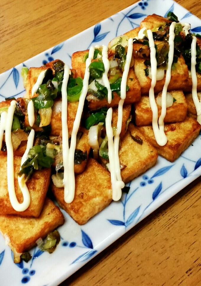 □■焼き厚揚げのネギマヨポン■□-レシピのメイン写真
