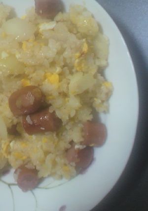 ウインナーと、卵のチャーハン-レシピのメイン写真