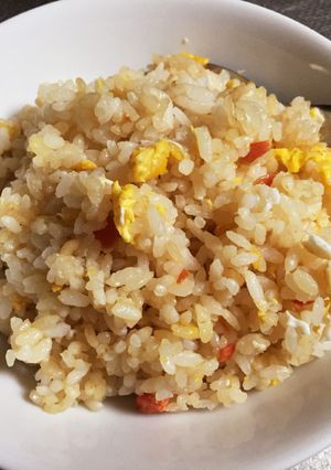 残りご飯でシンプル炒飯-レシピのメイン写真