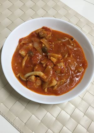 鶏肉のトマト煮-レシピのメイン写真