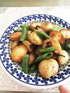 ☆スナップえんどうと新じゃが炒め☆-レシピのメイン写真