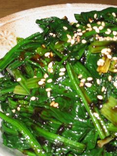 簡単おかず!! ほうれん草の海苔和え-レシピのメイン写真