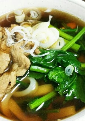 肉うどん！-レシピのメイン写真