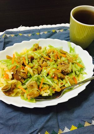 甘辛チキンパスタ-レシピのメイン写真