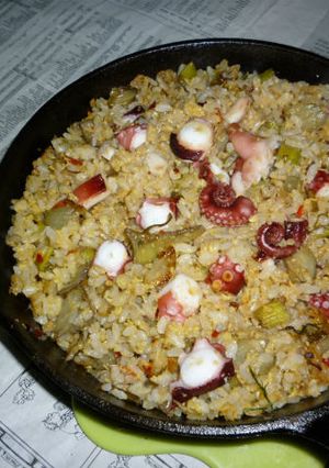イシスキで湯だこフェンネルのパラパラ炒飯-レシピのメイン写真
