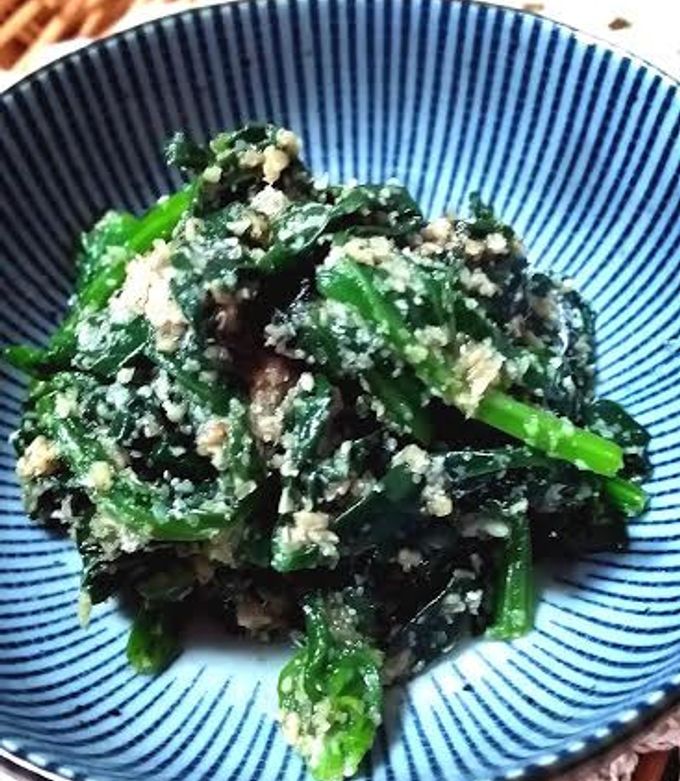 ☆ほうれん草の胡麻和え☆隙間!お弁当♪-レシピのメイン写真