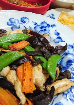 ☆鶏ときくらげの柔らか中華炒め☆-レシピのメイン写真