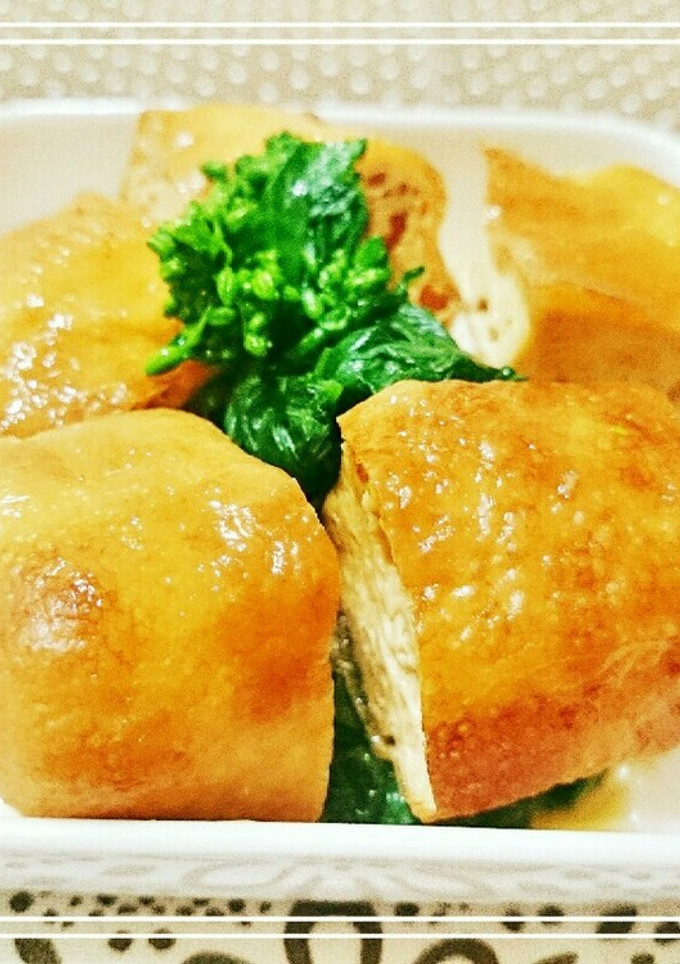 ノンフライヤーで手作り厚揚げ☆すき煮風-レシピのメイン写真