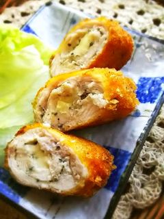 ☆ササミバジルチーズロールカツ☆受賞!!-レシピのメイン写真