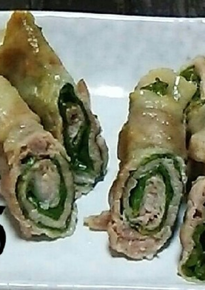簡単 節約旨いレタスの肉巻き-レシピのメイン写真