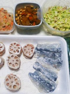 鶏つくね(下準備)-レシピのメイン写真