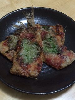 いわしの竜田揚げ 梅しそ風味-レシピのメイン写真