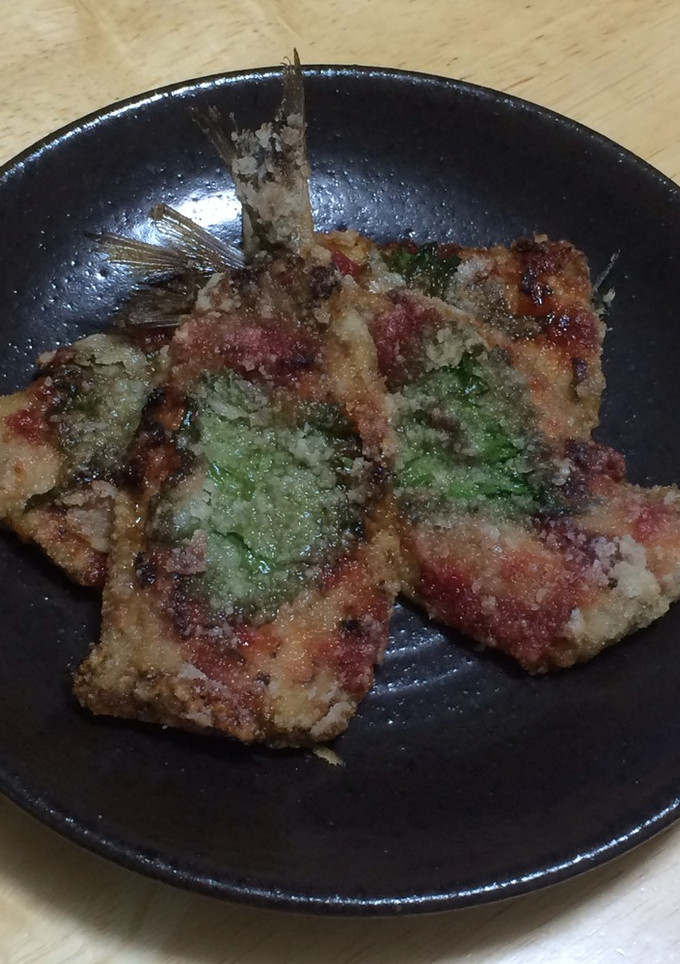 いわしの竜田揚げ 梅しそ風味-レシピのメイン写真