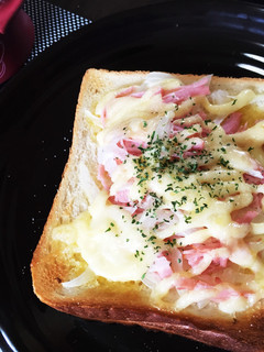 簡単♡ハムチーズトースト-レシピのメイン写真