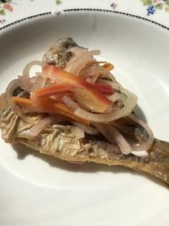 簡単!ピリ辛!鯵の南蛮漬け-レシピのメイン写真