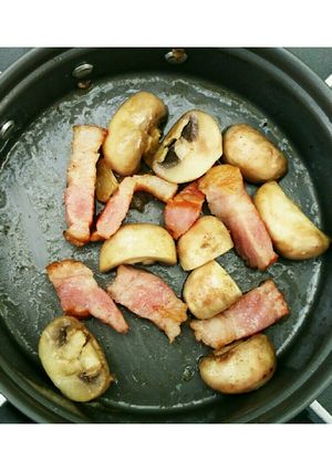 キャンプごはん⛺ガーリックマッシュルーム-レシピのメイン写真