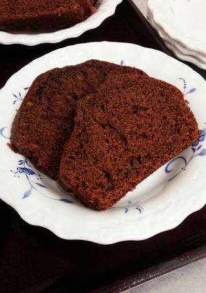 ココアとバナナのパウンドケーキ-レシピのメイン写真
